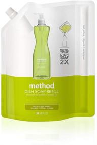 img 2 attached to Method Dish Soap Refill Lime Household Supplies