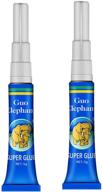 🐠 aquarium glue for aquascaping - 2 pcs, safe and quick-drying instant adhesive for water plants, corals, moss, stone, wood - non-toxic, fresh and salt water compatible - multiple colors available logo