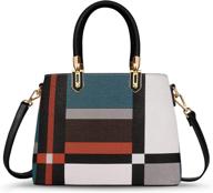 👜 tibes leather fashion shoulder handbags & wallets for women – stylish satchels logo