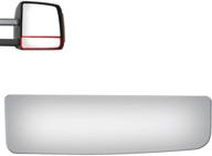 wllw mirror glass replacement for 2007-2019 🪞 tundra, 2008-2017 sequoia pickup - passenger side lower logo