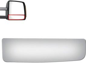 img 4 attached to WLLW Mirror Glass Replacement for 2007-2019 🪞 Tundra, 2008-2017 Sequoia Pickup - Passenger Side Lower