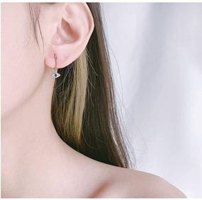 img 2 attached to 💎 Elegant Cartilage Earrings: Perfect Christmas Gift for Girlfriend, Daughter, or Girls - Girls' Jewelry Collection