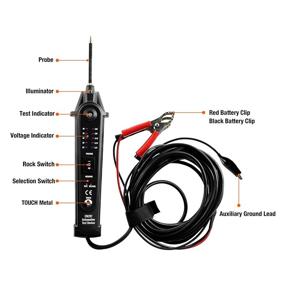 img 3 attached to ALLOSUN Power Probe EM287: Electric Circuit Tester for Voltage, Polarity, Continuity, and Short Circuit Tracking with Overload Protection