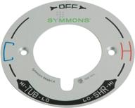 enhance your shower experience with symmons t-29a temptrol model a escutcheon dial логотип