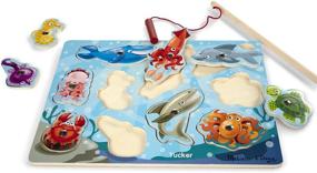 img 2 attached to Ultimate Fun with Melissa & Doug Magnetic Fishing Magnets: Reel in a World of Excitement!
