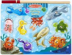 img 3 attached to Ultimate Fun with Melissa & Doug Magnetic Fishing Magnets: Reel in a World of Excitement!