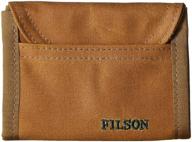 👛 filson smokejumper wallet in unisex smoke with otter women's handbags & wallets logo