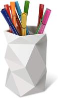 white silicone pen and pencil holder with innovative design логотип