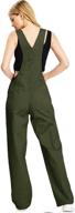 👖 revolt womens juniors straight overalls: trendy women's clothing jumpsuits, rompers & overalls logo