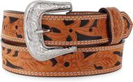 🤠 exquisitely engraved western leather: interchangeable 7 941 06 - perfect for western enthusiasts! logo