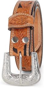 img 2 attached to 🤠 Exquisitely Engraved Western Leather: Interchangeable 7 941 06 - Perfect for Western Enthusiasts!