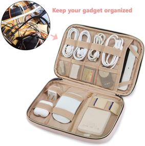 img 3 attached to BAGSMART Electronic Organizer Electronics Accessories Accessories & Supplies for Cable Organizer Bags & Cases