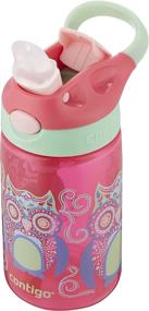 img 2 attached to 💖 Contigo Kids Pink Water Bottle: 14 oz, with Straw for Easy Hydration