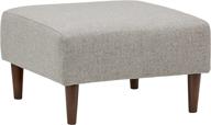 rivet mid century ottoman dark grey furniture in accent furniture logo