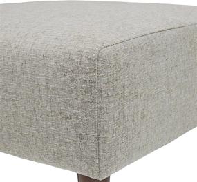 img 2 attached to Rivet Mid Century Ottoman Dark Grey Furniture in Accent Furniture