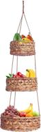 leobeegreen handwoven vegetable organizer countertop logo