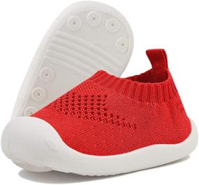 img 4 attached to 👟 DEBAIJIA Baby First-Walking Shoes 1-5T: Soft Infant Trainers for Toddler Boys and Girls, Cute and Kid-Friendly