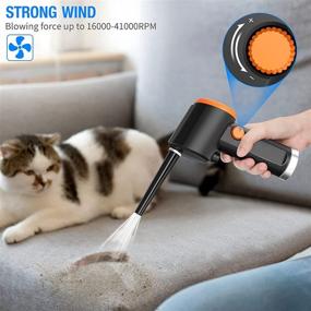 img 2 attached to 💨 BYEBUG 41000 RPM Cordless Air Duster: Efficient Computer Cleaning Solution
