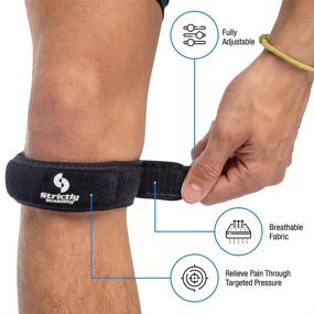 img 3 attached to StrictlyStability Patellar Athletic Support Tendonitis