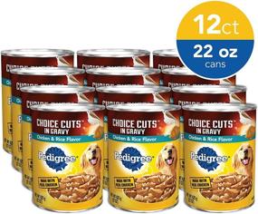 img 4 attached to Pedigree Choice CUTS in Gravy Adult Wet Dog Food, 13.2oz & 22oz Cans