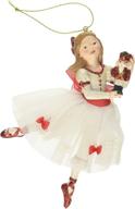 🎄 kurt adler 5-1/2-inch resin clara nutcracker suite ornament: a timeless holiday keepsake logo