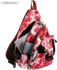 img 2 attached to 🎒 Multicolored Backpacks: Versatile Backpack Crossbody Shoulder XB 04 – Your Ultimate Companion!