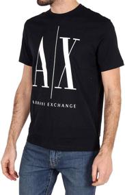 img 3 attached to 👕 Stylish Armani Exchange Mens Graphic T Shirt – Trendy Men's Clothing for Shirts