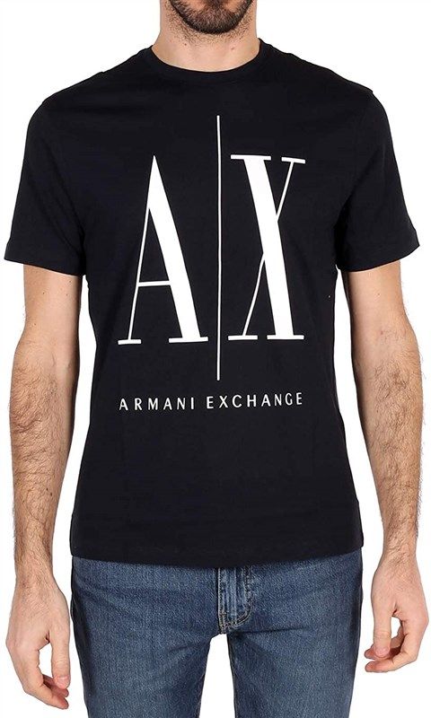 armani exchange mens graphic t shirt men's clothing for shirts 标志
