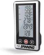 🚴 bio heart-rate wireless computer: track your progress with the spinning spin bike companion logo