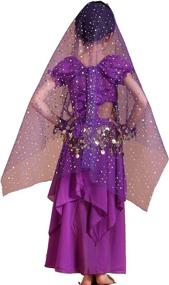 img 2 attached to Exquisite Astage Girls Princess Costume: Perfect for Halloween, Carnivals, and Dance Parties!