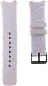 img 1 attached to Smart Watch Silcone Strap White