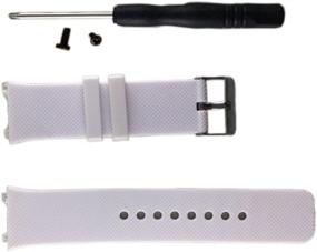 img 3 attached to Smart Watch Silcone Strap White