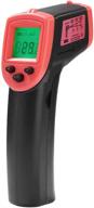 goolrc hw600 handheld infrared thermometer for industrial use -58~1122°f: lcd display, non-contact, digital ir temperature meter, laser pyrometer (not for humans, battery not included) - red logo