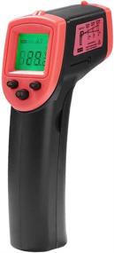 img 4 attached to GoolRC HW600 Handheld Infrared Thermometer for Industrial Use -58~1122°F: LCD Display, Non-Contact, Digital IR Temperature Meter, Laser Pyrometer (Not for Humans, Battery Not Included) - Red