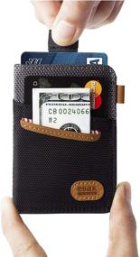 img 4 attached to 💼 Sleek and Efficient: Introducing the Minimalist Wallet Pocket Credit Holder