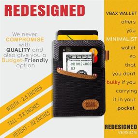 img 2 attached to 💼 Sleek and Efficient: Introducing the Minimalist Wallet Pocket Credit Holder