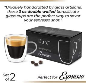 img 3 attached to DLux Espresso Insulated Borosilicate Glassware