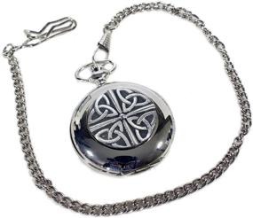 img 4 attached to 🔶 Exquisite Mullingar Pewter Pocket Celtic Trinity: A Symbol of Elegance