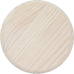 img 3 attached to 🔮 Bright Creations Unfinished Wood Round Plaques for DIY Crafts - 2 Pack, 8 Inches