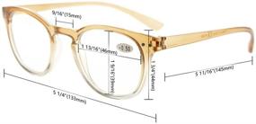 img 1 attached to 👓 Shop Eyekepper 5 Pack Fashion Readers: Colorful Womens Reading Glasses (+2.00 Strength)