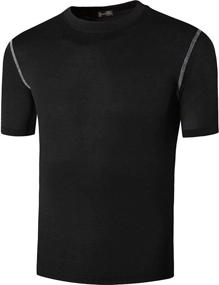 img 3 attached to Sportides Breathable Compression T Shirt LBS709_PackA_130 Outdoor Recreation in Hiking & Outdoor Recreation Clothing