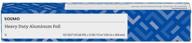 🔒 solimo тяжелая фольга из алюминия: рулон 125 кв. футов для надежного сохранения продуктов - покупайте у бренда amazon логотип