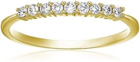 img 4 attached to 💎 Radiant and Refined: Vir Jewels Diamond Wedding Yellow Women's Jewelry Collection