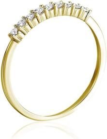 img 2 attached to 💎 Radiant and Refined: Vir Jewels Diamond Wedding Yellow Women's Jewelry Collection