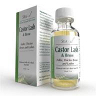 castor lash & brow serum, 1 oz (30 ml) logo