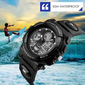 img 2 attached to Function Waterproof Outdoor Watches Digital