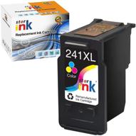 st@r ink remanufactured ink cartridge replacement canon 241xl cl-241 🖨️ xl cl241 for pixma ts5120 mg3620 mg3520 printer - 1 tricolor logo