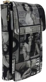 img 2 attached to Enhanced Michelle Obama Cellphone Wallet Wristlet Collection