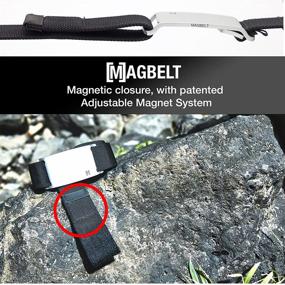 img 2 attached to 💎 MagBelt M2 Silver Buckle: Versatile Medium-Sized Magnetic Belt for Optimal Style and Functionality