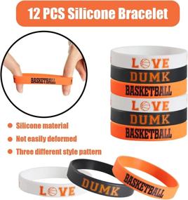 img 2 attached to Basketball Silicone Bracelet Prefect Birthday